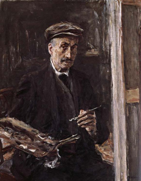 Max Liebermann Self-Portrait with Cap Sweden oil painting art